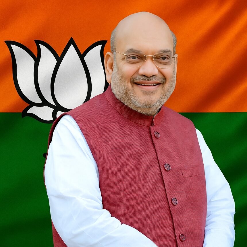 अमित शाह का चित्र, भारतीय गृहमंत्री और भाजपा नेता